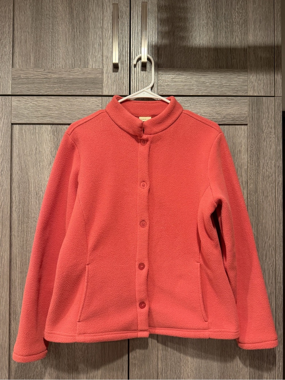 Women's LL BEAN Coral Fleece Button-Front Jacket